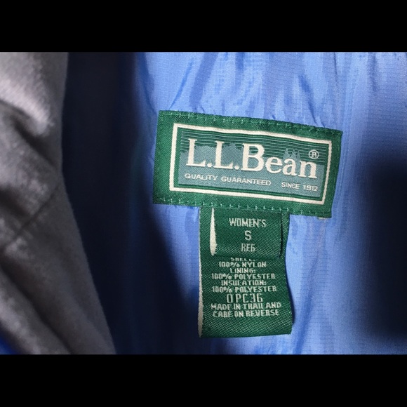 Women’s L.L Bean Light Blue Quilted Vest Size S - Picture 4 of 6